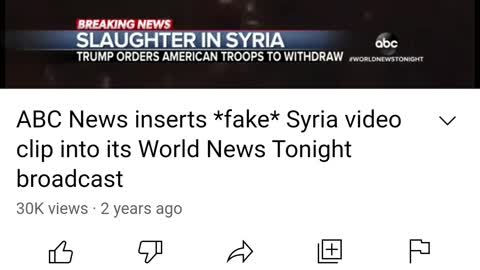 ABC invents fake anti-Trump story of Syria bombardment using Kentucky Gun Range video