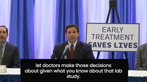 "There Is Not Enough Data To Limit Monoclonal Treatments!" Ron DeSantis Slams FDA