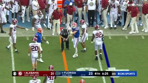 Alabama vs Florida Thrilling Ending 2021 College Football