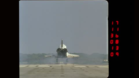 Space Shuttle Orbiter landing