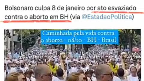 Militantes do Hamas que trabalham no @Estadao são mentirosos terroristas. Não leiam ou compartilhem postagens desses terroristas. 👇O ato contra o aborto lotou 😂💨