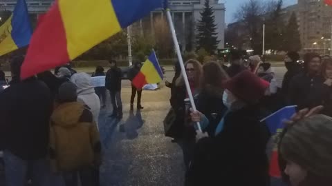 Protest, 4 decembrie 2021 - Piața Victoriei, București