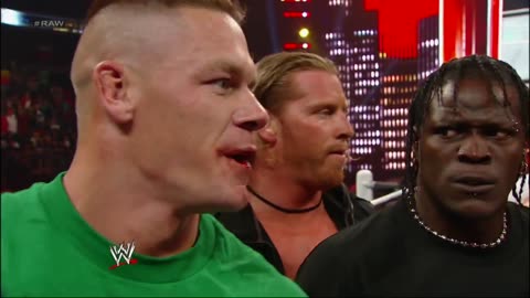 John Cena and Brock Lesnar get into a brawl that clears the entire locker room: Raw, April 9, 2012