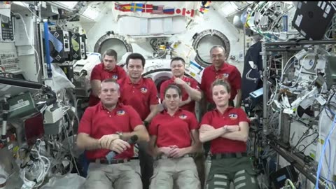 Astronauts Talks With NASA 's Leadership