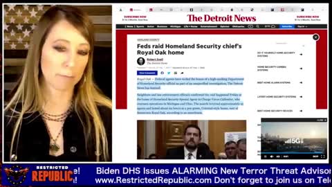 Strange? Biden DHS Issues ALARMING New Terror Threat Advisory Days After Feds Raid DHS Chiefs Home