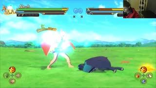 Sasuke Uchiha VS Baryon Mode Naruto In A Naruto x Boruto Ultimate Ninja Storm Connections Battle