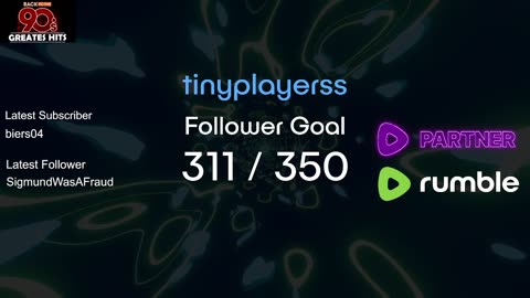 24x7 Follower Goal Stream! Let's Get to 350 Followers!