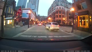 Vehicle gets dinged by careless Uber passenger