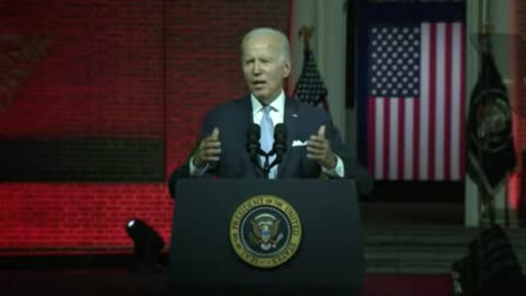Biden: "[MAGA Republicans] promote authoritarian leaders and they fan the flame of political violence..."