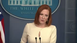 Psaki is asked whether Biden agrees that equality begins in the womb