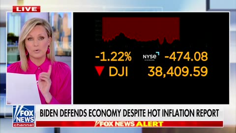 Fox News Host Debunks Biden's Claim That Inflation Is Lower Than When He Took Office