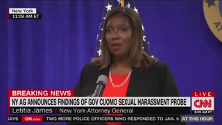 AG James Concludes Gov. Cuomo Sexually Harassed Multiple Women