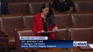 Rep. Rashida Tlaib opposes the funding for Israel’s Iron Dome defense system