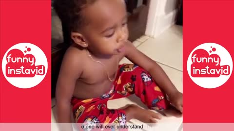 TRY NOT TO LAUGH OR GRIN WHILE WATCHING FUNNY KIDS VIDEOS COMPILATION 2018 P 2 Funny InstaVid