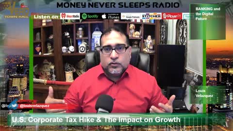 Money Never Sleeps Radio with Louis Velazquez, GILTI, Growth and Fintech April 7, 2021