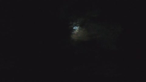 Moon and cloud's beauty😲