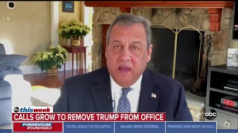 Chris Christie: I'd Vote To Impeach Trump