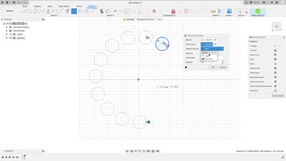 (Part.16) 2D Sketching (Circular Pattern). Fusion 360 for the absolute beginner help series.