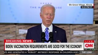 Biden: Vax Mandates Are the Most Powerful Economic Stimulus in History