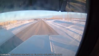 Truck Driver Cut off Twice by Car