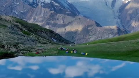 Rush Lake is the highest lake in Pakistan Rush Pari 🇵🇰