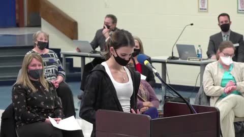 Wow! Check out this speech about masks that a student gave during a school board meeting