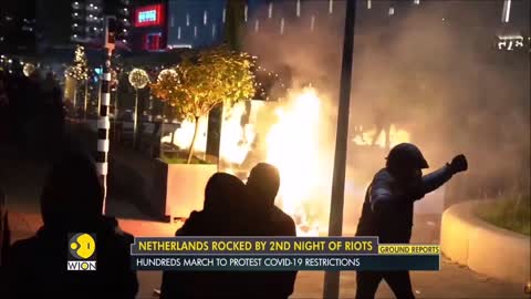 #Lockdowns Riots Break Out In Netherlands Over COVID-19 Lockdowns
