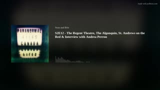 - The Regent Theatre The Algonquin St. Andrews on the Red