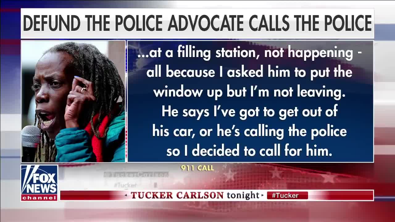 Tucker Plays Ironic 911 Phone Call of Portland Lawmaker Who Wants to Defund the Police