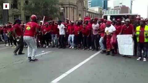 EFF supporters: Julius Malema in court