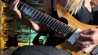 Weeping Prophet by SYMPNEA | Guitar playthrough (Anthi Bozoviti)