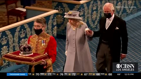 Queen Elizabeth II gives major speech following husband's death