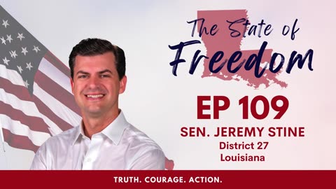 Episode 109 - A Conversation on the Direction of the Senate & State w/ Sen. Jeremy Stine