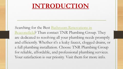 Searching for the Best Bathroom Renovations in Beaconsfield?