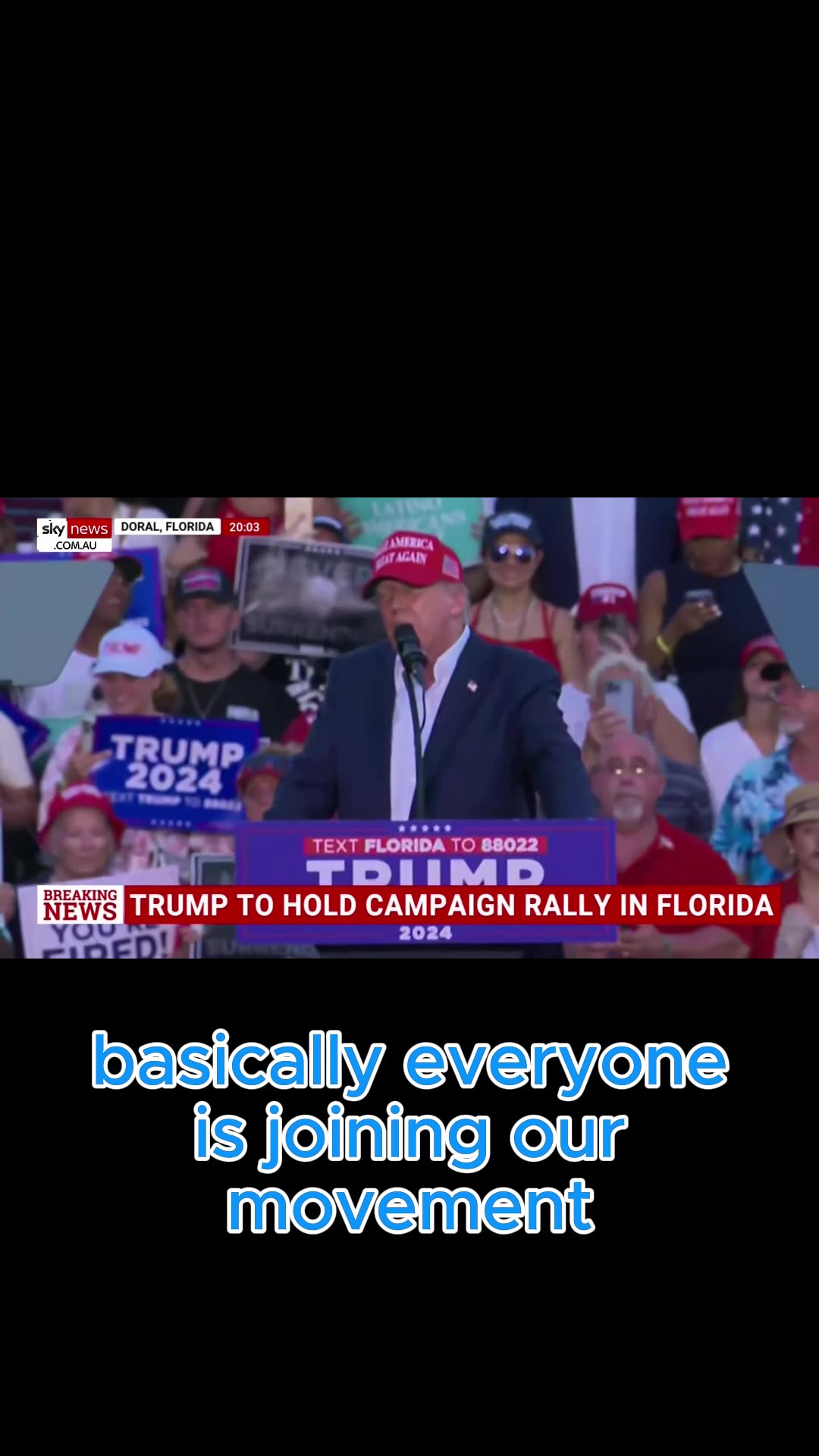 Another Successful Trump Rally in Florida #family #trump #barrontrump # ...