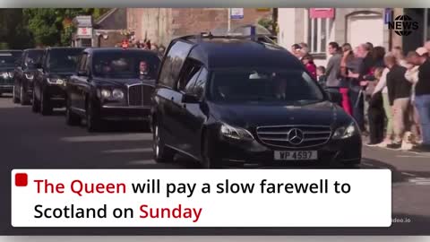 The Queen’s cortege – a last farewell to Scotland, the land she loved