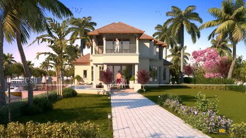 3D Villa Exterior Design Studio