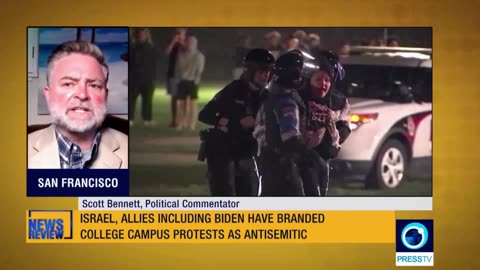 Press TV Interview: Analyzing the Student Protests Effects on America