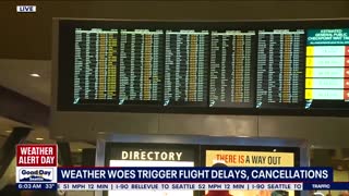 Dozens of flights canceled, delayed due to weather FOX 13 Seattle