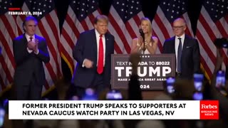 BREAKING NEWS: Trump Celebrates Nevada Caucus Victory