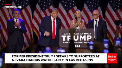 BREAKING NEWS: Trump Celebrates Nevada Caucus Victory