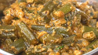 How cook yummy lady finger vegetable in Pakistani and Indian style .Rumble وصفة سرية لِباميه