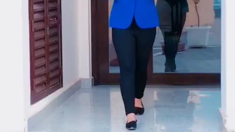 Smart Arab Girl Beautifull walk