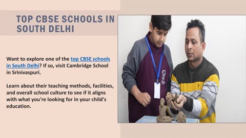 Top CBSE Schools in South Delhi