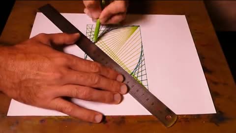 How To Draw Spirograph Pattern Art In Rectangle