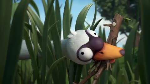 Snail's Fast and Furious Escape! - The Snail is Chased by a Dangerous Bird! @GruffaloWorld