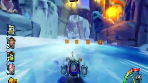 Crash Team Racing Nitro Fueled - Polar Pass Mirror Mode Gameplay