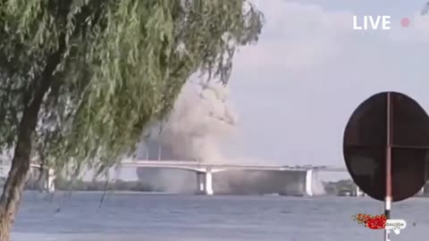 Here are some more Himars Strikes on Antonivka Bridge from today