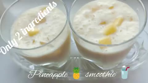 Pineapple smoothie