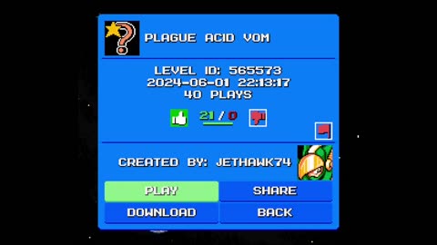 Mega Man Maker Level Highlight: "Plague Acid Vom" by JetHawk74